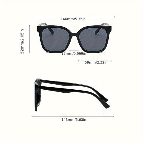 Chice Quadratische Sonnenbrille – Trendy und Schützend für Jeden Anlass