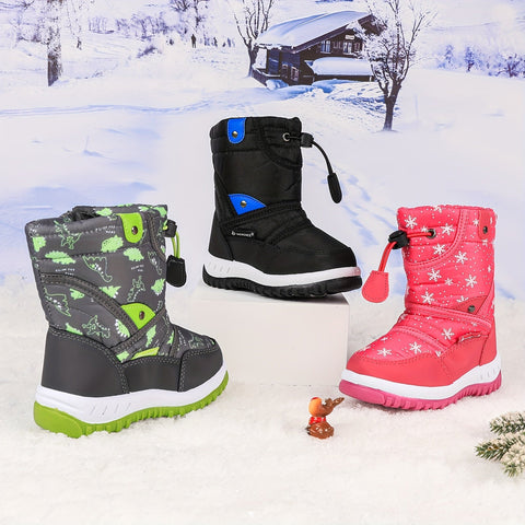 Fröhliche Winterstiefel für Kinder - Wärme und Spaß im Schnee