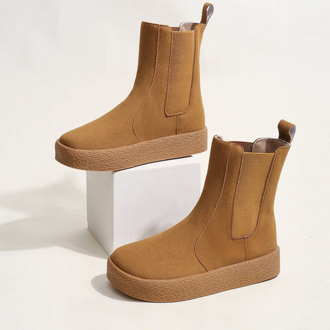 Bequeme Chelsea Boots für Damen - Warme und stilvolle Slipper