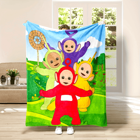 Teletubbies Decke - Für Kinder, Weich und Vielseitig