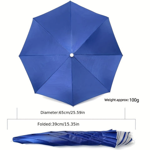 SunShade Regenschirmhut – Leicht, UV-schutz und freihändig