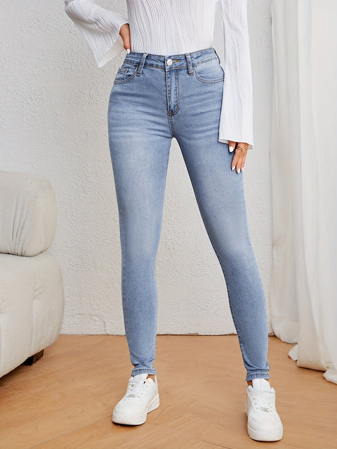 Emma Casual Skinny Jeans - Stilvoll, Bequem und Perfekt für Herbst & Winter