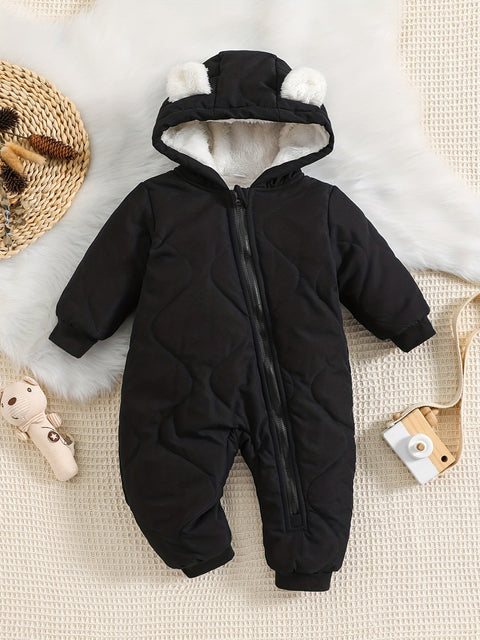 Luca Kapuzenoverall für Babys - Warm und Niedlich für Außenabenteuer