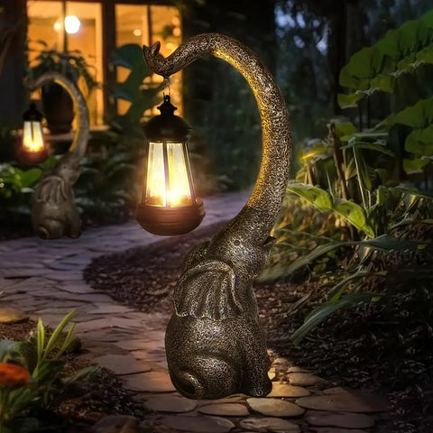 Charmante Elefantenlampe - Einzigartig und Gemütlich