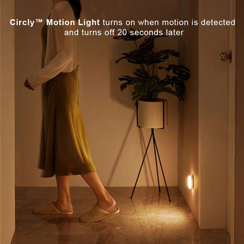 Circly Wiederaufladbare LED Lampe – Praktische Beleuchtung mit Bewegungssensor