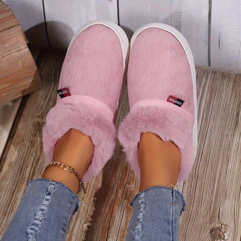 Liza Fluffy Hausschuhe - Wärme und Komfort für Damen