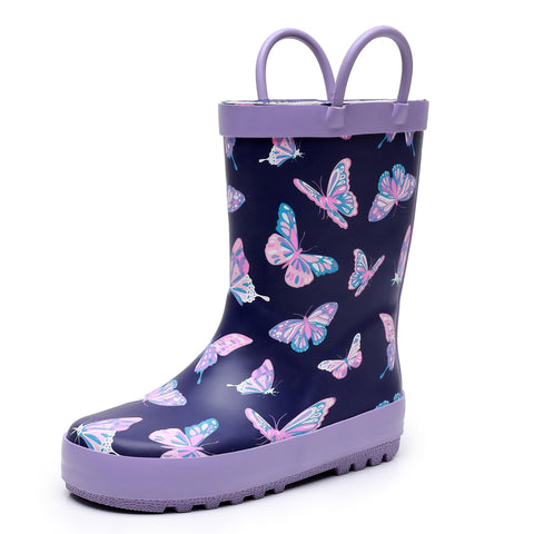 Schmetterling Fröhlichkeit Gummistiefel für Kinder - Verspielter Schutz für