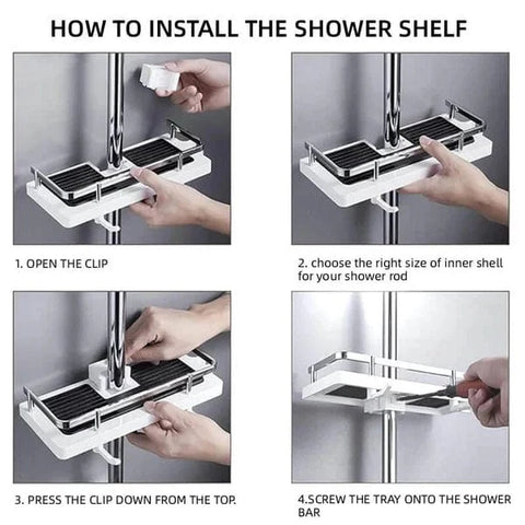 ShowerSaver - Multifunktionales Badezimmerregal