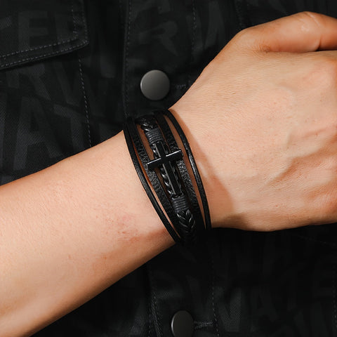 Spirituelle Lederarmband - Für den modernen Mann