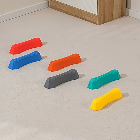 Bildungs-Balanceblöcke Set für Kinder – Bunte Trittsteine für drinnen und draußen