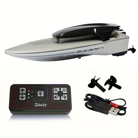 Wasser Mini Spielzeugboot – Fernbedienbar mit LED-Beleuchtung