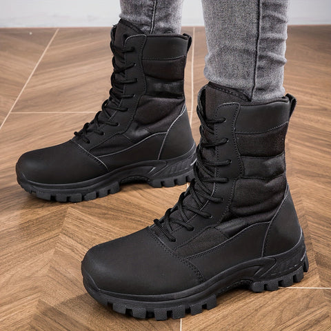 Damen Mid-Calf Wanderschuhe – Rutschfeste Trekkingstiefel mit Bequemer Fütterung