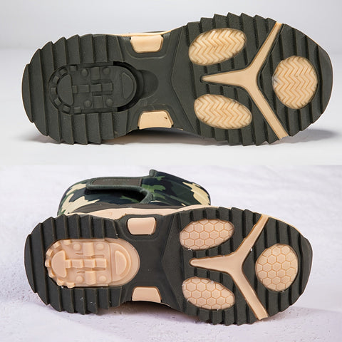 Trendige Camouflage Schneestiefel - Für Abenteurer