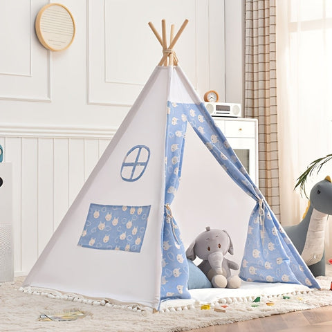 KiddieTipi Multifunktionales Tipi-Zelt - Weiche Zelte für drinnen und draußen