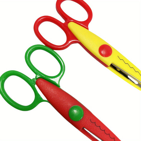 Bunte Kreative Scheren Set – Dekorative Ränder für Handwerk und DIY