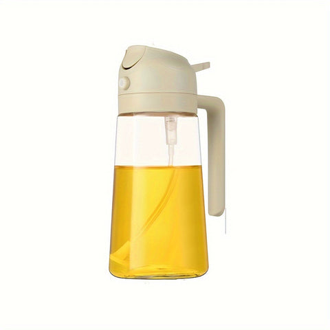 2-in-1 Ölspender und Sprühflasche - Präzise Ölkontrolle für Küche und BBQ