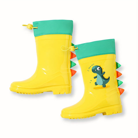 Dino Abenteuer Gummistiefel für Kinder - Für Trockene Füße im Regen