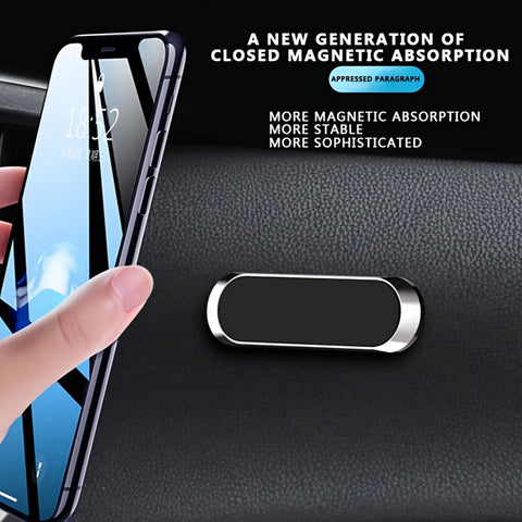 Strakke Magnetische Auto Telefoonhouder – Stevige Grip en Minimalistisch Design