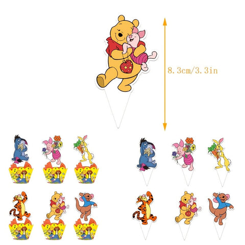 Disney Winnie Puuh Festset – Komplett mit Dekorationen für eine Magische Feier