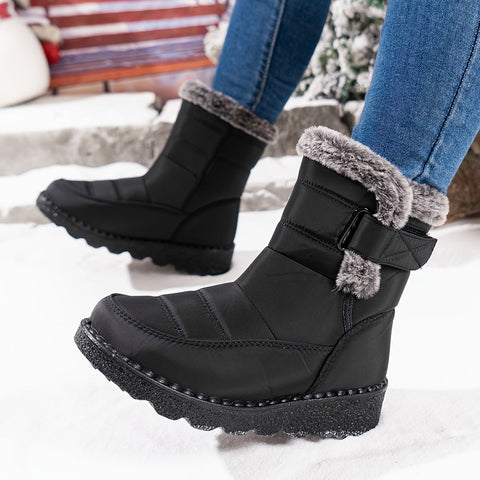 Lotte Damen Winterstiefel - Für Stilvolle und Warme Schritte im Schnee