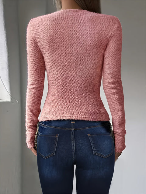 Isabelle Strickpullover - Bequem und Stilvoll für Herbst und Winter für Damen