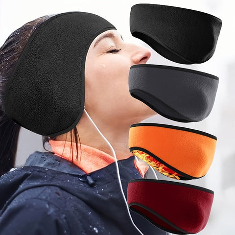 Fleece-Ohrwärmer Stirnband - Perfekt für Outdoor-Aktivitäten im Winter