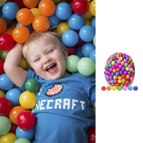 Verspieltes Ozeanball-Set - Buntes und sicheres Spielvergnügen für Kinder