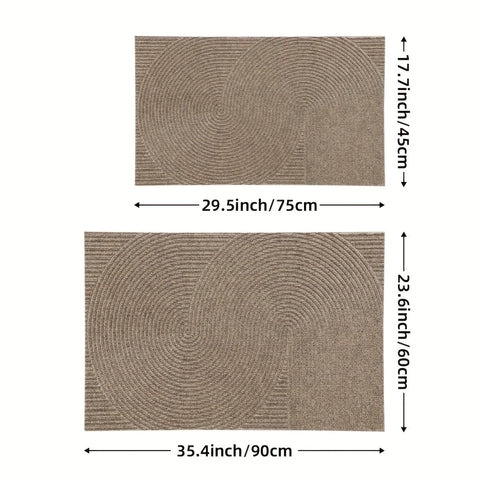 Dajiang Geometrische Fußmatte – Langlebig und Elegant