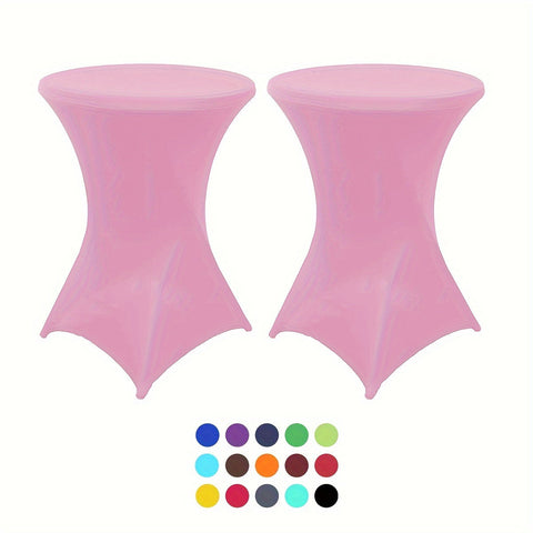 Stretchy Cocktail-Tischdecke - Einfarbig, Ideal für Feiern und Veranstaltungen