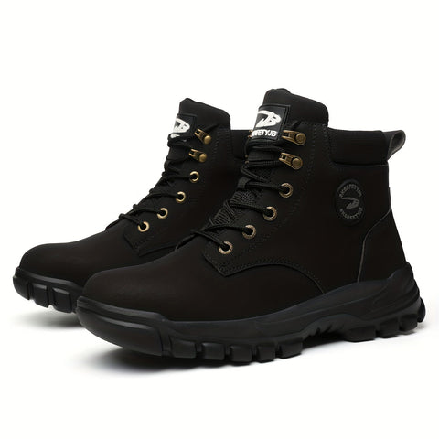 Robuste Sicherheitsarbeitsstiefel mit Stahlkappen – Langlebig und Komfortabel für Arbeit und Industrie