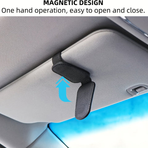 Universeller Auto Brillenclip – Praktischer Organizer für die Sonnenblende