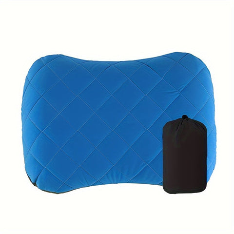 Ergonomisches Aufblasbares Campingkissen – Ideal für Nacken- und Lendenwirbelstütze beim Wandern und Campen