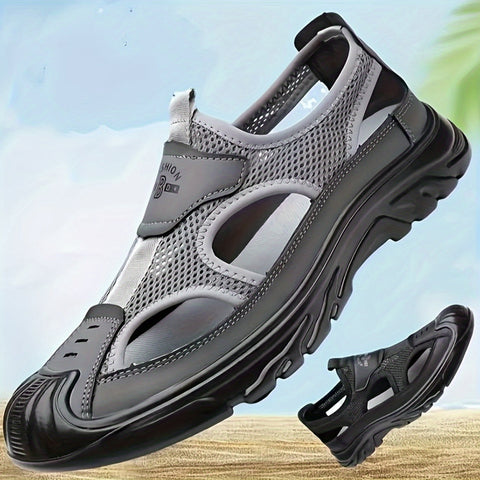 Atmungsaktive Herren Sport Sandalen – Leicht und Rutschfest