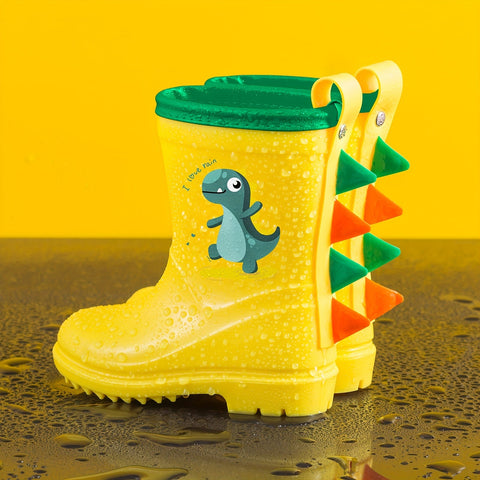 Dino Abenteuer Gummistiefel für Kinder - Für Trockene Füße im Regen