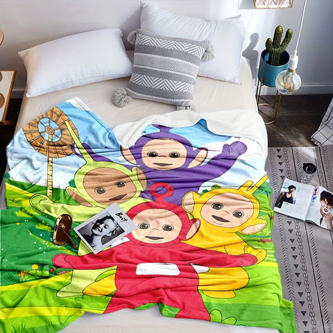 Teletubbies Decke - Für Kinder, Weich und Vielseitig