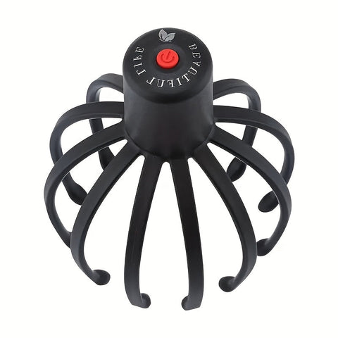 Elektrische Octopus Kopfhautmassagegerät – USB Aufladbar und Kompakt