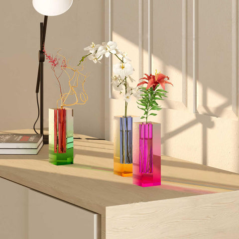 Kaleidoskop Vasen - Bunte Blumenvasen für eine Frische Umgebung