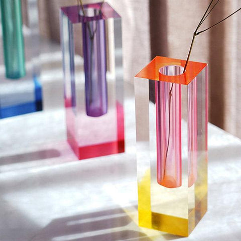 Kaleidoskop Vasen - Bunte Blumenvasen für eine Frische Umgebung