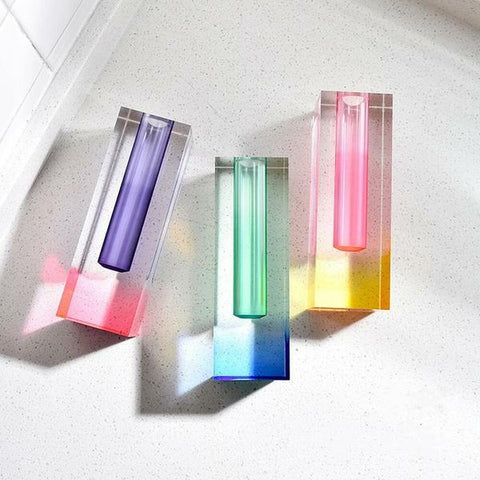 Kaleidoskop Vasen - Bunte Blumenvasen für eine Frische Umgebung