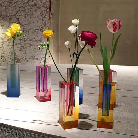 Kaleidoskop Vasen - Bunte Blumenvasen für eine Frische Umgebung