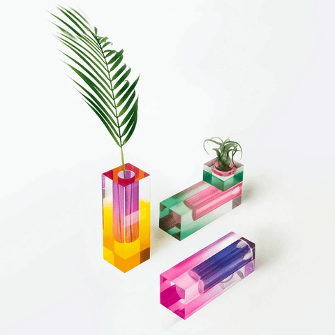 Kaleidoskop Vasen - Bunte Blumenvasen für eine Frische Umgebung