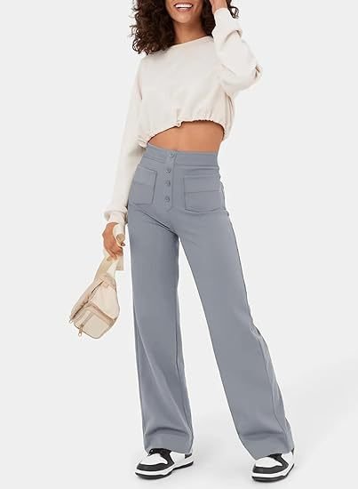 Lotte High-Waist Hose – Stilvoll, Bequem und Lässig