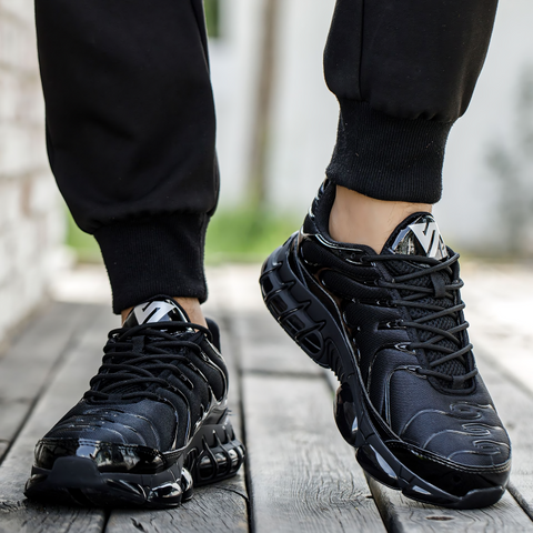 Dynamische schockabsorbierende Sneakers – Stilvoller Komfort für Männer
