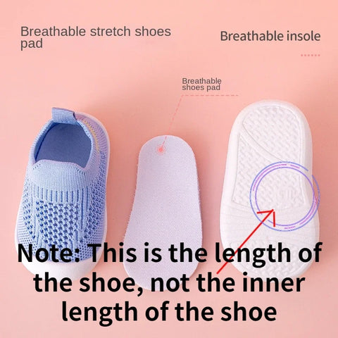 Atmungsaktives Baby Schuhchen - Leicht und Bequem