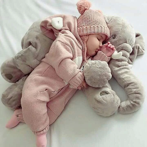 Elefant Kuschel Baby Kissen – Weich, Kuschelig und Komfortabel