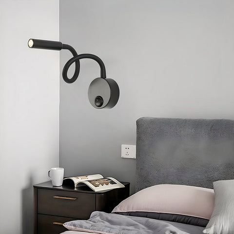 Flexible Wandleselampe mit Schalter – Verstellbares Licht für perfektes Leseerlebnis