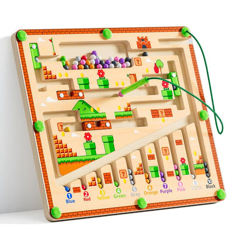 Farbenabenteuer Labyrinth – Magnetischer Spielspaß für Kinder