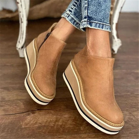 Urban Chic Plateau-Stiefel für Damen – Stilvolle und Bequeme Damenstiefel