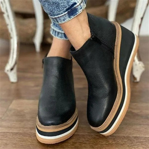 Urban Chic Plateau-Stiefel für Damen – Stilvolle und Bequeme Damenstiefel