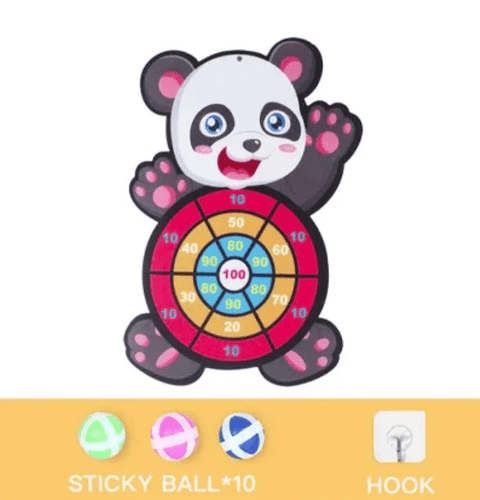 Tierfreunde Klebedartboard - Sicherer Spaß für Kinder